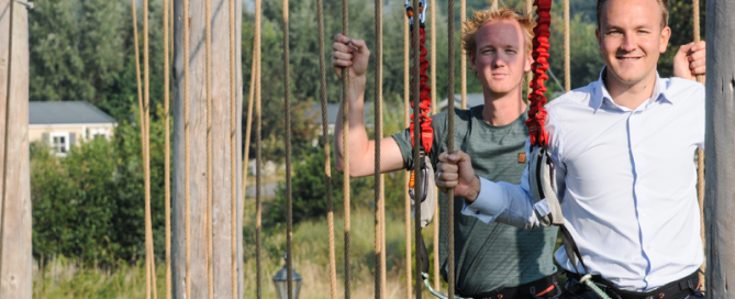 ‘Korte lijnen en persoonlijk contact bij NBC.’ ‘Korte lijnen en persoonlijk contact bij NBC.’